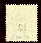 Seychelles 1893 Qv 12c On 16c Chestnut   Blue  die Ii  Superb Mnh  Sg 17  Sc 23 