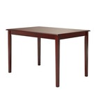 Farmhouse Dining Table Antique Berry Cherry Wood 32x48in