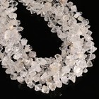 Natural Clear Herkimer Diamond Quartz Beads 5-7x8-13mm  6-9x12-15mm 15 5  Strand