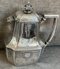 Tiffany   Co Sterling Silver Hampton Acid Etched Teapot