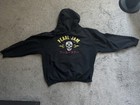 Pearl Jam 2018 World Tour Black Zip-up Hoodie Sweatshirt Size M
