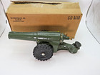 Vintage Conestoga Big Bang Cannon 60mm Cast Iron Toy Rubber Wheels Box Lot 2b