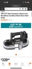 Makita Xbp05zb 18v Lxt Lithium-ion Compact Brushless Cordless Band Saw Tool Only