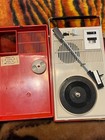 Vintage 60   s Philco-ford Mini Phonograph  Am Radio  Model R1376 Works Tested