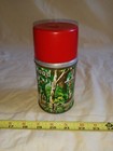 Vintage 1956 Robin Hood Metal Lunch Box Lunchbox Thermos Aladdin 