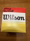 Vintage Wilson Official Babe Ruth League Baseball W  Box Cork A1082 Horsehide