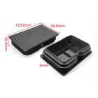 Oblong Plastic End Caps Tube Bungs Inserts Blanking Plugs Furn  Feet 100x150mm