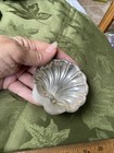 Vtg Lightweight Sterling Silver  Scallop Nut Dish Or Trinket  12 5 G