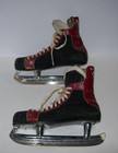 Vintage Riedell Red Wing Pro Ice Skates Black Size Men 11