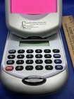 Vintage Push Button Calculator W Post It Holder For Desk 6  X 4  X 1  Needs Batt