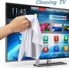 Oversized Microfiber Cleaning Cloth 12  X 12  For Screens Lens Phone- White