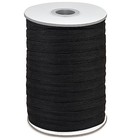  100 Yards Length 1 2  Width Elastic Bands Flat Elastic Cord 1 2 Inch Black