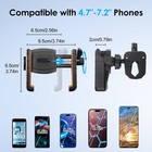 Golf Cart Phone Holder Cell Phone Holder Mount Universal For Iphone Galaxy Phone