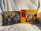 Vintage 1965 Kodak Brownie Hawkeye Camera Flash Model With Box Manual Untested