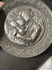Vintage Hudson Pewter 5 3 4    Plate