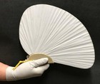 Uchiwa Palm Held Hand Fan Pack Of 4 Fans Wedding Favor Or Diy Craft Project
