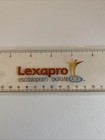 12  Clear Lucite Lexapro Ruler  New  Pharmaceutical Drug Rep Promo