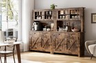 Kitchen Pantry Cabinet Cupboard Shelve Storage Drawer Organize Coffee Countertop