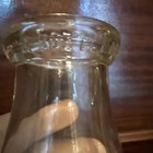 Vintage  a Bottle Of Milk Is A Bottle Of Health   Embossed Half Pint Milk Bottle