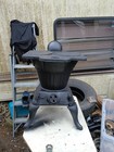 Antique Coal Stove Cast Iron A 80 Rex Stove Works  Great Shape Working