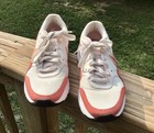Nike Air Orange   White Tennis Shoes Size 6 5