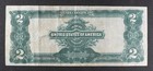 Series 1899  2  mini Porthole  Or  ag Deuce  Silver Certificate Elliot-burke Sig