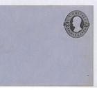 Usa Postal Stationery Cover 30c Black Hamilton Blue Envelope Scott 208 Xu123