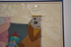 Disney The Rescuers Original Production Cel On Setup Bg Please See Damage To Cel