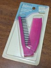 Vintage 1980 s Wilhold Folding Brush Comb Pink Purse Travel Size New Sealed