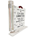 Vintage Antique Metal Rain Gauge Recorder S h  Good Lumber Yard New Holland  Pa 