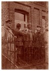Wwi German Army Soldiers Gas Masks Photograph