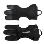 Archery Glove Finger Tab Leather Guard For Recurve compound Bow 3 Finger Gloves