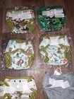 Newborn Cloth Diaper Cover Lot 8pc Sweet Pea  Petite Crown Ect New
