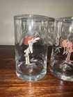 2 Vtg  1981 Arby s B c  Comics Ice Age Collector Series Glasses - Johnny Hart