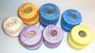 50  Off J p  Coats   Clark Crochet Thread - Mixed Lot - 7 Balls - See Descript 