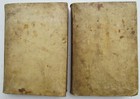 1774 Holy Bible In Latin Biblia Sacra Antique Vellum Bound Folio 2 Volumes