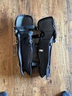 All-star Classic Pro 17 Inch Baseball softball Umpire Leg Guards - Black