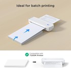 200x 8 5x11  Folded A4 Thermal Continuous Paper For M08f M832 Hprt Printer