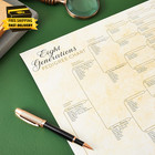 15 Pack Family Tree Charts To Fill In - Blank 8 Generation Genealogy Poster For 