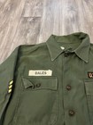 Rare Vintage 1950s Us Army Adult Button Up Fruit Of The Loom Sanforized