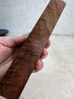 Stabilized Curly Bastogne Walnut Knife Blank Or Turning Blank   Sbw 102