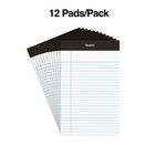 Tru Red Notepad 5  X 8  Narrow Ruled White 50 Sheets pad Dozen Pads pack