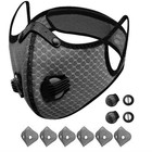 Reusable Face Respirator Mask Anti Dust Outdoor Cycling Running Mask