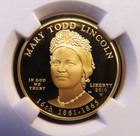 2010 W Us 1 2 Oz Gold  10 00 Ngc Pf 70 Ultra Cameo Mary Lincoln