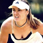 In   olympic Tennis Silver Medalist   martina Hingis Autographed Photo   