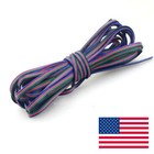 4pin 5050 3528 Rgb Extension Cable Led Strip Light Adapter Connector Wire
