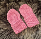 Hand Knitted Baby Mittens Preemie   Premature   Early Baby Up To 6 Months