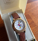 Vintage Lorus Disney Mickey Mouse Gold Musical Melody Watch