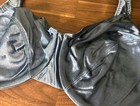 Vintage Vassarette 75-144 Second Skin Satin Bra Unlined Underwire 38d Blue Shiny