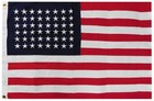 Heavy Cotton 48 Star American Flag - Old Glory Sewn   Embroidered 2x3 Historical